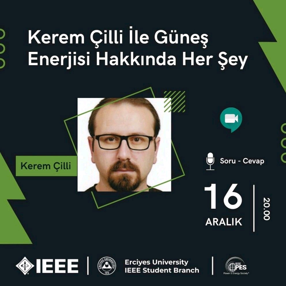 kerem çilli Erciyes üniversitesi etkinlik